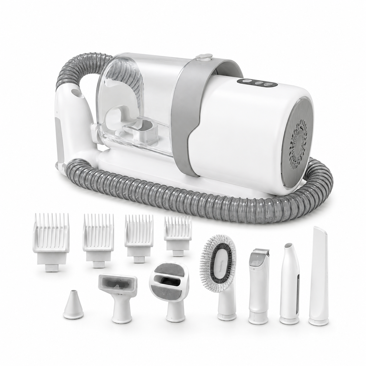 Aspirador de Tosa Pet 7 em 1: Sucção e Higiene — vista frontal completa em fundo branco