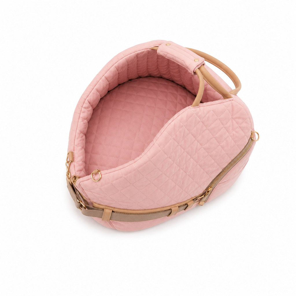 Itens inclusos — Bolsa de Transporte Acolchoada 2 em 1: Bolsa e Caminha para Pets