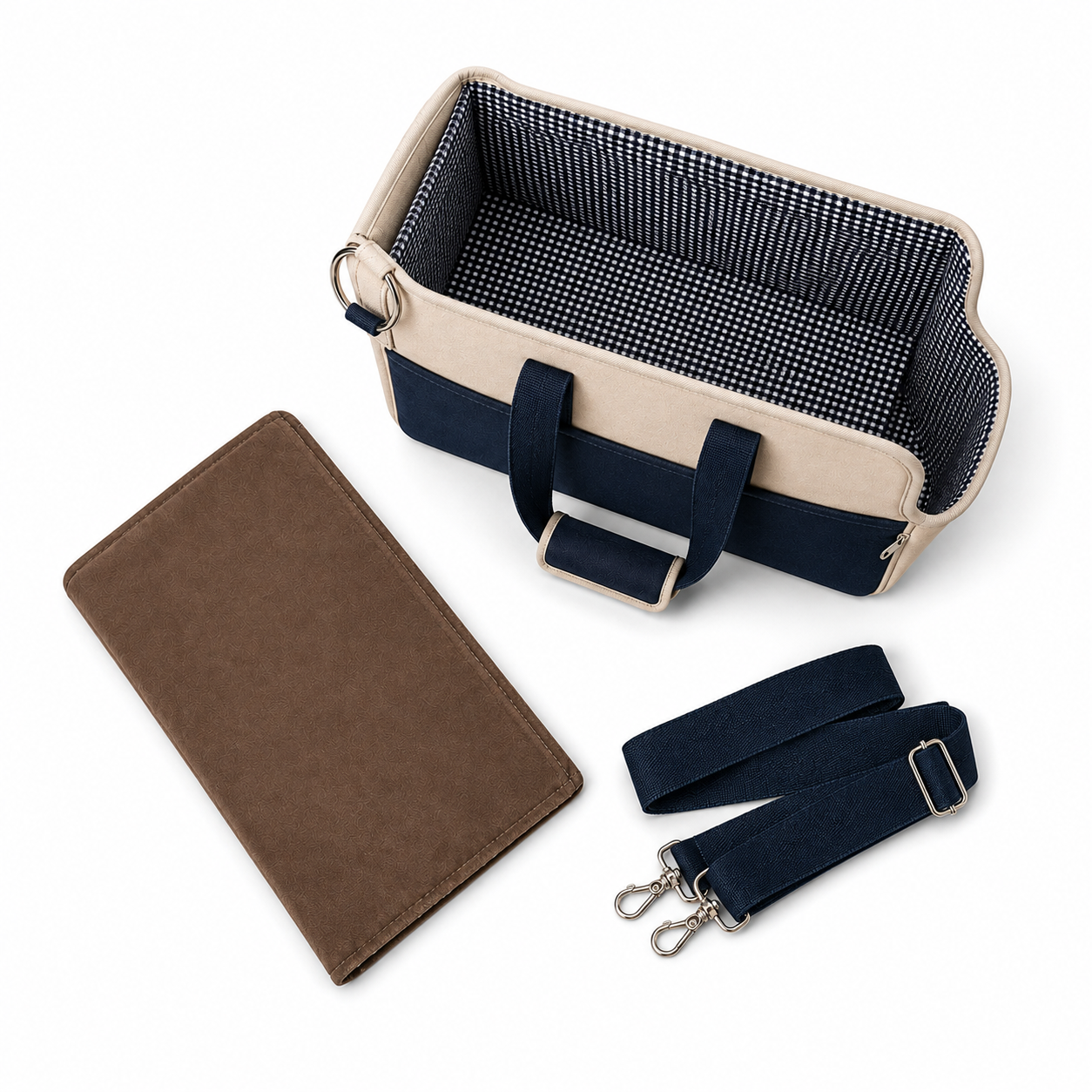 Itens inclusos — Bolsa de Transporte Pet com Alça de Ombro e Base Removível