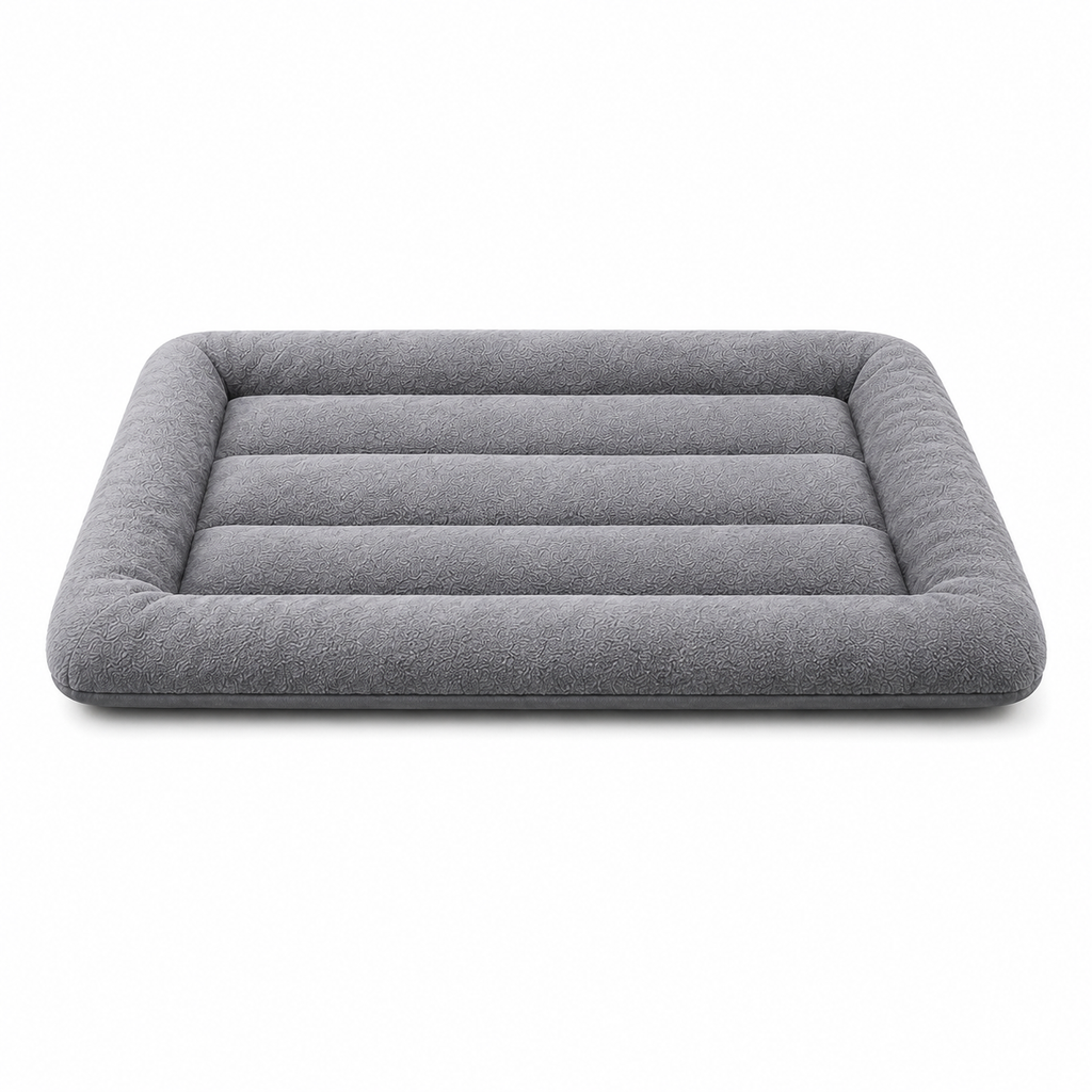 Cama de Pelúcia Ultra Macia para Cães e Gatos — vista frontal completa em fundo branco