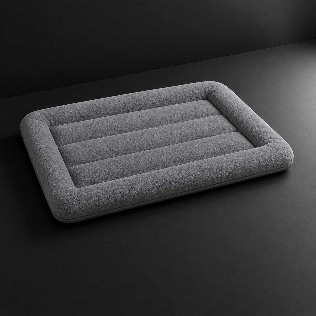 Cama de Pelúcia Ultra Macia para Cães e Gatos — vista alternativa em fundo grafite