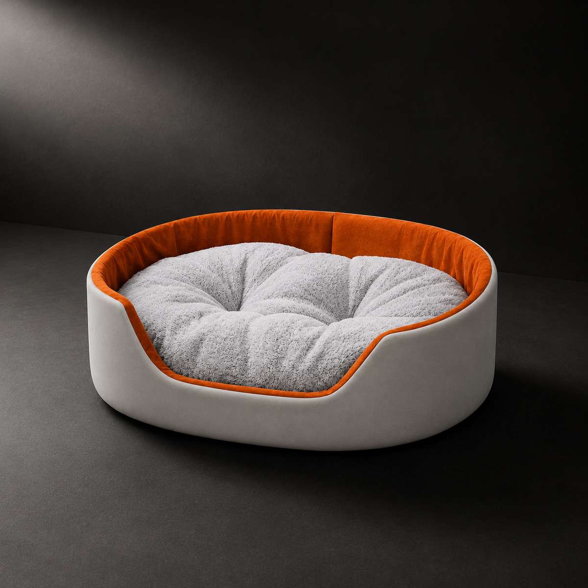 Cama para Gatos 60x40cm: Repouso e Conforto Térmico — foto principal em fundo grafite