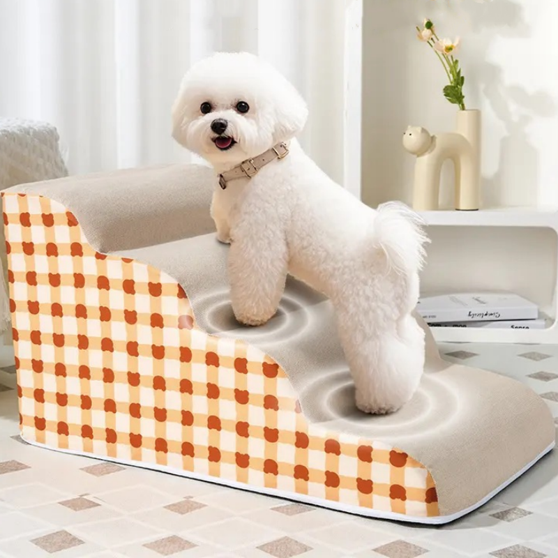 Escada para Cachorro Antiderrapante 4 Degraus