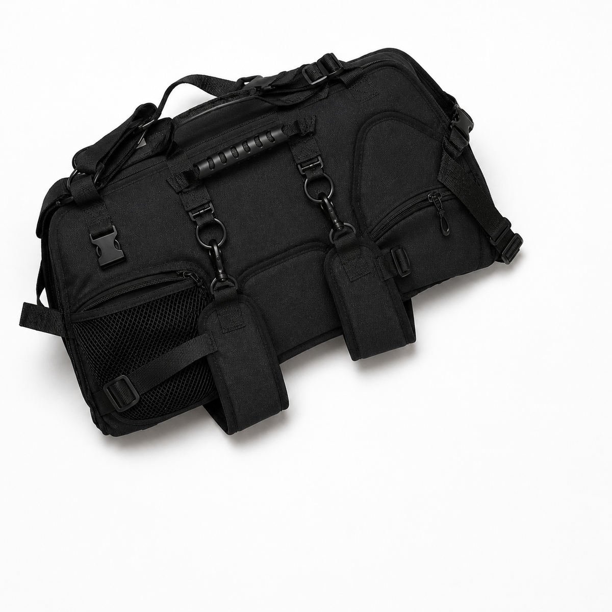 Mochila de Viagem Pet Respirável para Passeio e Transporte — vista frontal completa em fundo branco