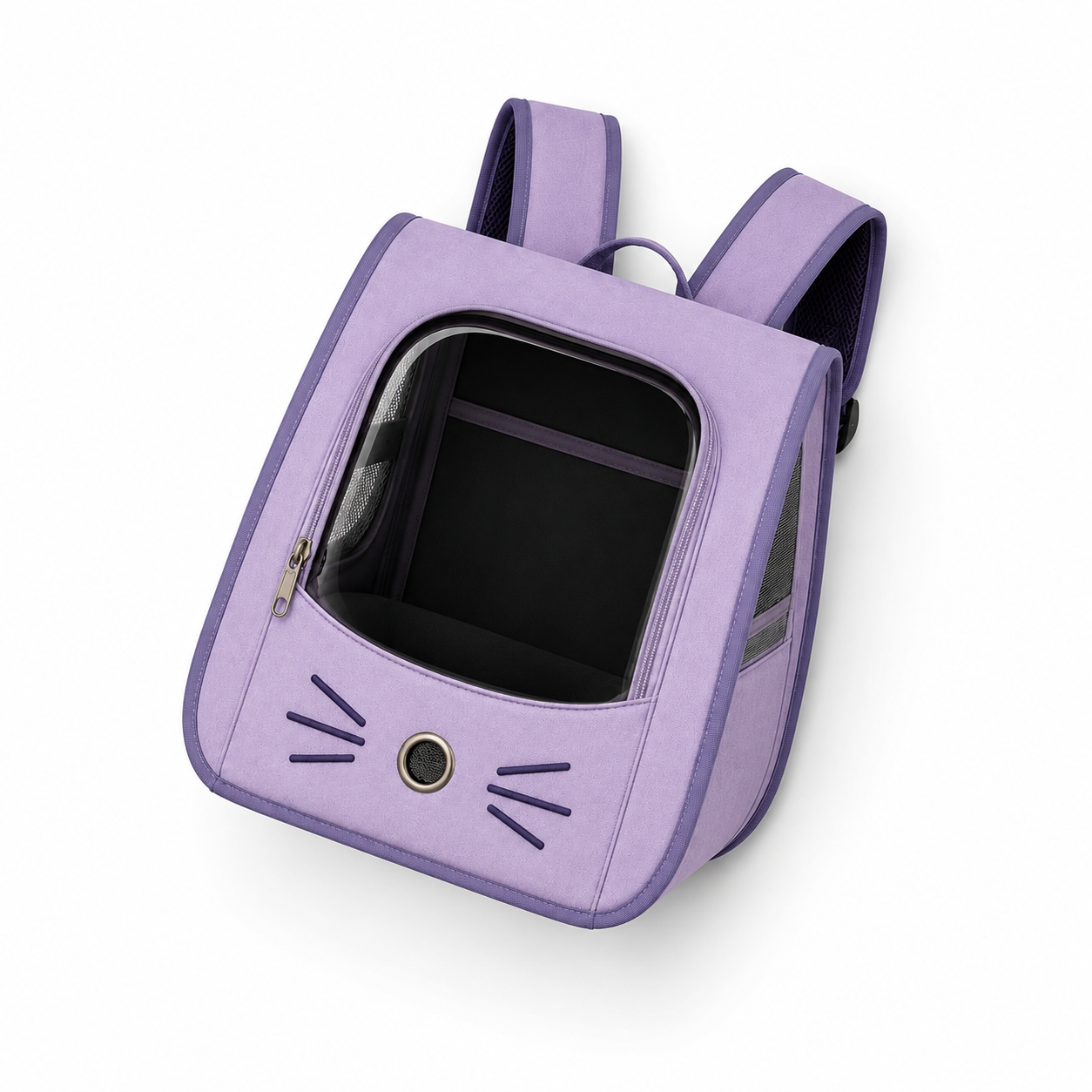 Itens inclusos — Mochila Pet Visor Transparente